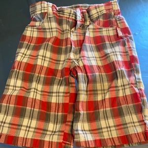 Boys 4T Marvel plaid shorts